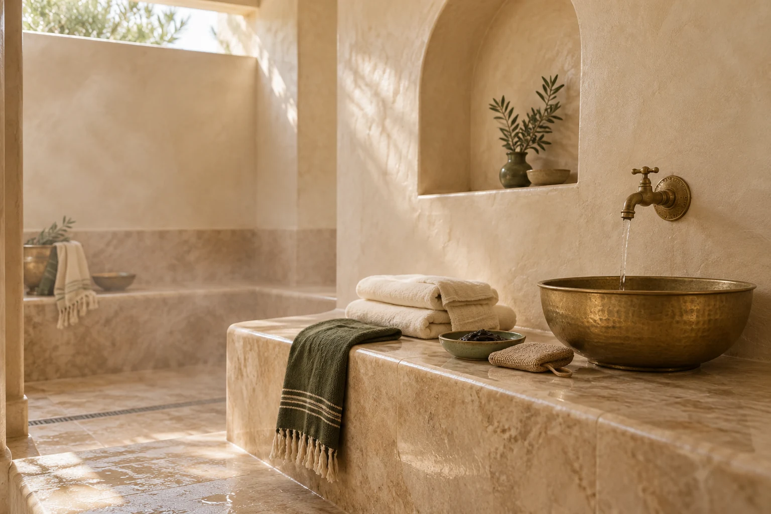 Ambiance illustrative pour Rituels du hammam