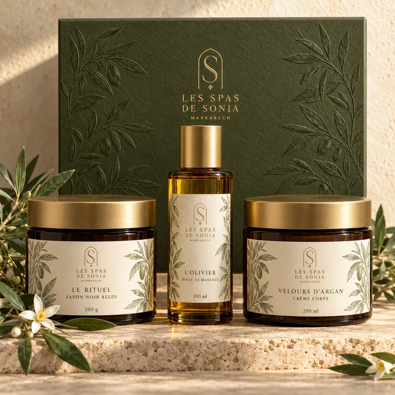 Coffret rituel · 3 soins Hammam à la Maison — Les Spas de Sonia