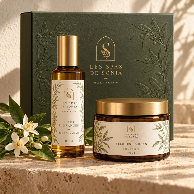 Coffret signature · 2 soins Échappée Fleur d’Oranger — Les Spas de Sonia